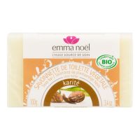 Plant soap bar shea butter organic 100 g   EMMA NOËL