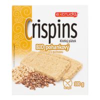 Buckwheat Crispbread with quinoa gluten-free organic 100 g   EXTRUDO  