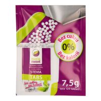 Stevia sweetener 125 pcs 7,5 g   NATUSWEET