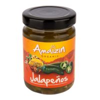 Peppers Jalapenos sterilized organic 150 g   AMAIZIN  