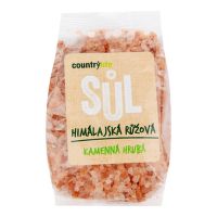 Himalayan salt pink coarse 500 g Cosmetic Product   COUNTRY LIFE