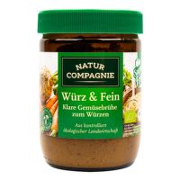 Vegetable bouillon glass organic 252 g   NATUR COMPAGNIE