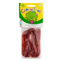 Strings with raspberry flavor organic 75 g   CANDY TREE