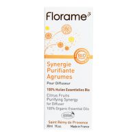 Essential oils Citrus Fruits Purifying Synergy organic 30 ml   FLORAME