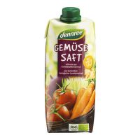 Vegetable juice from concentrate organic 500 ml   DENNREE