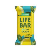 Lifebar Oat snack lemon organic 40 g   LIFEFOOD