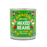 Bean mix with corn sterilized organic 200 g   AMAIZIN