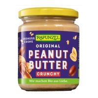 Spread peanut crunchy organic 250 g   RAPUNZEL