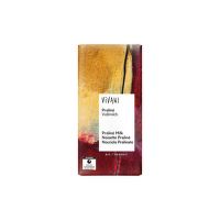 Milk chocolate praline organic 100 g   VIVANI