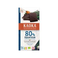 Dark chocolate Ecuador 80% organic 100 g   KAOKA