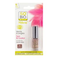 Nail polish 02 tender brown 10 ml   SO’BiO étic