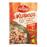 Couscous with sun dried tomatoes and instant herbs organic 60 g   AMYLON
