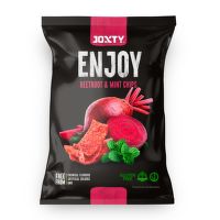 Chips potatoe with beetroot and mint 40 g   JOXTY ENJOY CHIPS