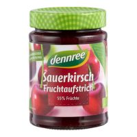 Cherry jam organic 340 g   DENNREE