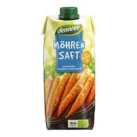 Carrot juice organic 500 ml   DENNREE