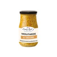 Old fashioned mustard whole grain organic 200 g   EMILE NOËL