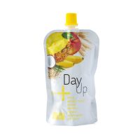 Fruit dessert apple, banana, pineapple with yogurt and cereals - pouch 120 g DAY UP