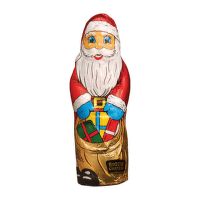 Santa Claus figure made of milk chocolate organic 50 g   ROSENGARTEN