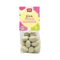 Almonds in milk and white chocolate with coconut organic 100 g   ROSENGARTEN