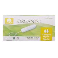 Regular organic cotton tampons 16 pcs