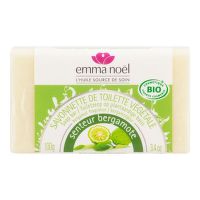 Plant soap bar bergamote organic 100 g   EMMA NOËL