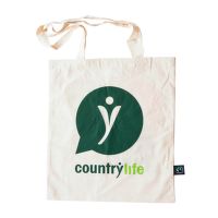 Cotton bag 38 x 42 cm   COUNTRY LIFE