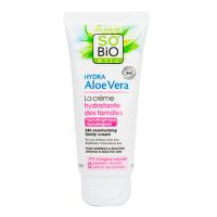 Moisturizing hypoallergenic aloe vera cream for family organic 100 ml   SO’BiO étic