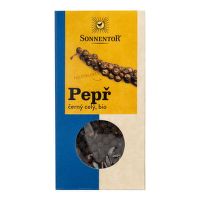 Black pepper whole organic 55 g   SONNENTOR