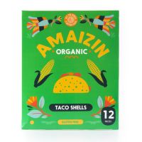 Corn Taco shells organic 150 g   AMAIZIN