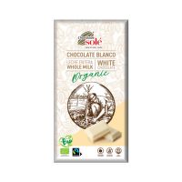 White chocolate organic 100 g   SOLÉ