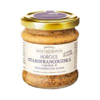 Old French mustard with honey and balsamic organic 195 g   LABORA