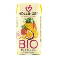 Juice multisunrise with carrot organic 200 ml   HOLLINGER