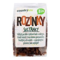 Sultanas organic 200 g   COUNTRY LIFE